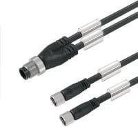 Weidmuller 9457490090 Sensor Cables / Actuator Cables SAIL-ZW-M8BG-3-0.9U
