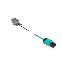 Bộ Dây Cáp Quang PCIe(R)-Qua-Sợi Quang Samtec PCUO-G3-04-010