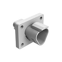 Đầu nối 3 chiều 3 vị trí, gắn mặt, chân kết nối màu xám, có đệm kín rdu Amphenol SINE Systems AT04-3P-CL03