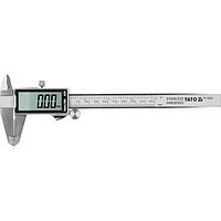 Thước inox cặp điện tử YATO YT-72020 (2.4", 0-150mm)