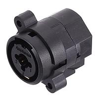 Amphenol Audio ACJC6SL BULK ປຸ່ມຮັບ 1/4" XLR ຕິດຕັ້ງຄູ່ປະເພດ C ເສັ້ນສຽງສະເຕຣີໂດ ຕິດຕໍ່ດ້ວຍການບວກລວມບໍ່ມີສະຫນັບສະຫນູນ ປຸ່ມສະຫນັບ XLR