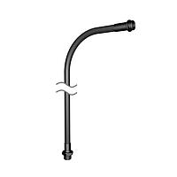 Giá Đỡ Tay Cánh Tay Linh Hoạt - Chiều Dài 18 in; Thép Bọc Vinyl Màu Đen; Giá Đỡ Đế: 1/2-14 NPSM Lục Giác; 1/2-14 NPSM Banner Engineering FLX18-1212