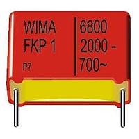 WIMA FKP1X031007J00JSSD 両面メタライズドプラスチックフィルムコンデンサ FKP 1 0.1 uF 4000 VDC 35x50x41.5 PCM 37.5