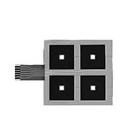 Cảm biến lực & cảm biến tải Cảm biến lực điện trở (FSR) với 4 vùng cảm biến vuông riêng biệt, dải nhạy 0,5 N~9,8 N, tuổi thọ > 1 triệu chu kỳ và thời gian phản hồi <1 ms. Alpha (Taiwan) MF22A-N-064-A01