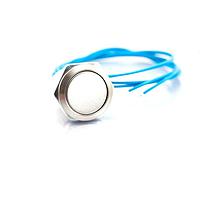 Công tắc tiêu chuẩn PBS 19mm SPST 0.1A 48V nhấn kim loại dây Lumex W48M-A10N