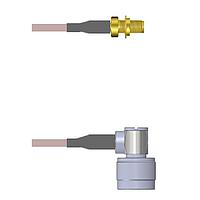 Amphenol Custom Cable Q-2W02C0005009i RFケーブルアセンブリ SMA-SJB/N-RP G316 9I