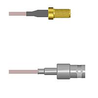 Amphenol Custom Cable Q-710030005024i RF Cable Assemblies SMA-SJ/BNC-SJ G316 24I