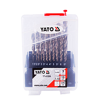 YATO YT-41604 Drill Bit Set (1.0-10.0mm, kim loại)