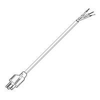 Dây nguồn không ổ cắm 16/3 SJT 6ft 5-15P ROJ Volex 17507A 10 B1