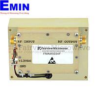 Fairview  FMAM5034F Medium Power Amplifier at 2 Watt Psat Operating From 800 MHz to 4.2 GHz with 31 dB Gain, 41 dBm IP3 and SMA