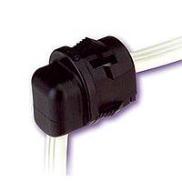 Heyco 1806 Strain Relief Bushing RDD 100A-90 FLAT BLK