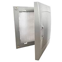 Bộ bảo vệ quạt lá nhôm 254mm, bản lề, màu xám Orion Fans LFGH254