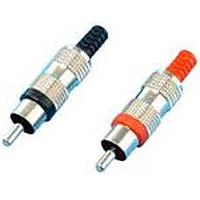 Đầu Nối RCA Phono MONO Cắm RCA Màu Đỏ Kim Loại AIM-Cambridge / Cinch Connectivity Solutions 19-1207