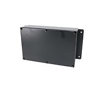 Hộp vỏ nhôm đúc Econobox có giá đỡ gắn, màu đen (7.4 x 2.2 x 4.7 inch) Bud Industries CU-4247-B