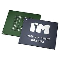 eMMC, 11.5x13 153 chân bi, 128GB, -40°C đến 85°C Intelligent Memory IMC1B1A6C1A0A1I3A5A0000