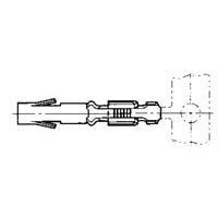 AMP Connectors - TE Connectivity 203802-4 Contacts SOCKET CONTACT 24-20