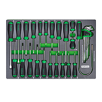 TOPTUL GED3102 Screwdriver Set (31 pcs)