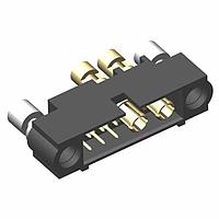 Harwin M80-5D10605MB-02-337-00-000 Headers 6+2 Pos. Male 22AWG+16AWG Cable Conn. Kit, Reverse Fix