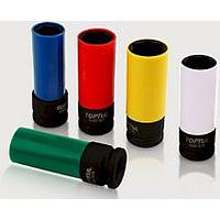 TOPTUL KABC1619-1/2inch DR. 얇은 벽 깊은 휠 프로텍터 충격 소켓 세트