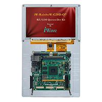 iWave Systems iW-G20D-Q702-3D001G-E008G-LCO Development Kits RZ/G1M (PF) Dual Core Cortex A15 CPU@1.5GHz, 1GB RAM/8GB eMMC Flash Q7 development kit (PCIe & SATA version) with 7" capacitive touch LCD kit with Linux OS - Commercial grade