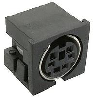 Đầu nối mini-DIN, 5 chân cái, màu đỏ, lỗ xuyên Same Sky (formerly CUI Devices) MD-50S