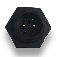 Đầu nối tròn tiêu chuẩn gắn bảng 8 chân đực chân cắm ép CONXALL W7A80-8PG-300