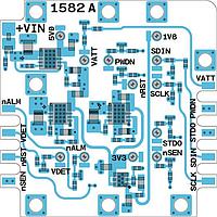 Quantic X-Microwave XM-C6K1-0909D-SP Bias Controller Bias Controllers, LT3045EDD#TRPBF