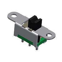 CW Industries GS-115-0072 ສະລາຍສະວິດ Micro Mini Slide Switch
