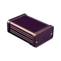 Hammond Manufacturing 1455D602BK PC Board Alum w/Plastic Ends 2.36x1.76x.99" Black