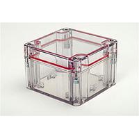 Serpac RB33P06C28C NEMA/IP Rated N4/IP67 CLR/CLR POLY 3.22 x 3.15 x 3.35"