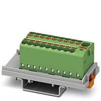 PHOENIX CONTACT 1047458 Distribution Block PTFIX 4/18X1 5-NS35 GN