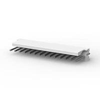 AMP Connectors - TE Connectivity 1-640388-4 Shrouded FRCTN LK HDR STR 14P Round post tin
