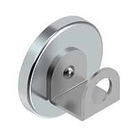 Bộ Giá Đỡ SMBFLXMAG Gắn Nam Châm; Dùng Cho Tay Đỡ Linh Hoạt; Đường Kính 3.2 in; Lực Kéo Tối Đa 95 LB Banner Engineering SMBFLXMAG