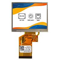 Riverdi SM-RVT35HHTNWN00 TFT LCD 디스플레이 3.5인치, RGB, 프레임 없음, 터치 없음