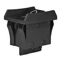 NKK Switches JWL11BA2A-A ロッカースイッチ SPST TV8 定格 黒 バリア/キャップ 縦マーキング