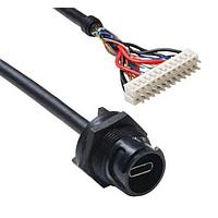 Đầu nối USB 3.1 Gen 1 gắn bảng loại C cái hàn 12 chân Bulgin PXP4043/C