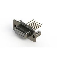 EDAC 628-M09-323-WN3 D-Sub Connectors - Standard Density Vertical Machined D-Sub Connector
