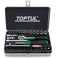 TOPTUL GCAD3205 32PCS 1/4" DR. 12PT  Socket Set