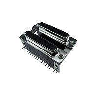 Đầu nối D-Sub hai cổng 25 chân Đực/Đực hai cổng R/A Adam Tech DPD-25-00-B3