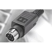 Đầu nối MINI-DIN âm bảng 6 chân khóa bấm 460 W Kycon KMDLAX-6P-KPPSR