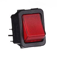 ZF Electronics YRM32F2BBRLN ロッカースイッチ 0.25 QC ON-OFF 20A 赤/黒 ライト付き