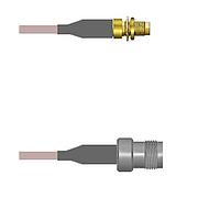 Amphenol Custom Cable Q-3104N000H010i RF Cable Assemblies SMA-SJB/TNC-SJ G142 10I