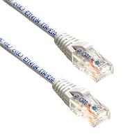 Cáp mạng Cat 6a UTP mỏng CAT6A 28AWG màu trắng dài 1 foot Amphenol Cables on Demand MP-6A28GNSWHT-001