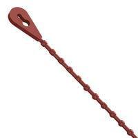 Essentra Components BT-5-10-RD Ball Cable Tie Beaded Tie,Rel,Red,5 in Lg