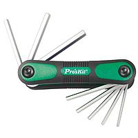 Bộ lục giác Proskit HW-121M (1.5,2,2.5,3,4,5,6,8mm)