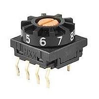 NKK Switches FR01SR10P-W-S 10 POS REAL CODE DIAL STRT PC WSHABLE