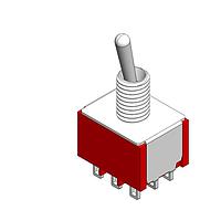 Mountain Switch 108-1M31T1B1M1QE-EVX トグルスイッチ SWITCH TOGGLE 3PDT