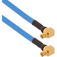 Amphenol SV Microwave FRSMPM-085-FRSMPM-060 RF Cable Assemblies SMPM R/A F  SMPM R/A F 6"Cable