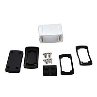 Vỏ hộp PCB Vỏ nhôm đùn màu bạc (1.4 x 2.7 x 1.9 inch) Bud Industries EXN-23350-SV