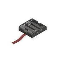 Keystone Electronics 2477RB Battery Holders AA PC mnt w/ribbon Plastic btty holder